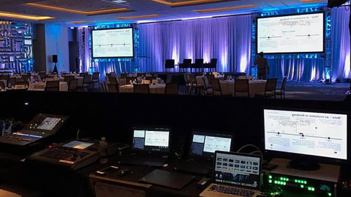 Click here to learn more about our AV Equipment hire!